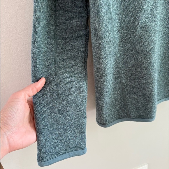 Patagonia Dark Teal Women’s Better Sweater 1/4 Zip Knitted Pullover - Small - Picture 12 of 14